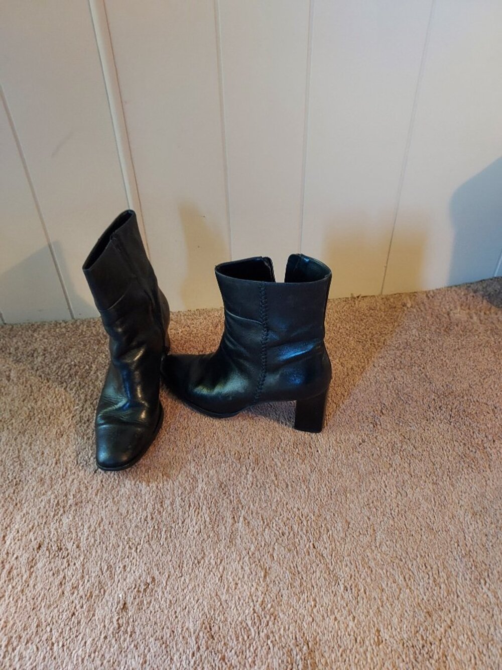 Short Leather Boots